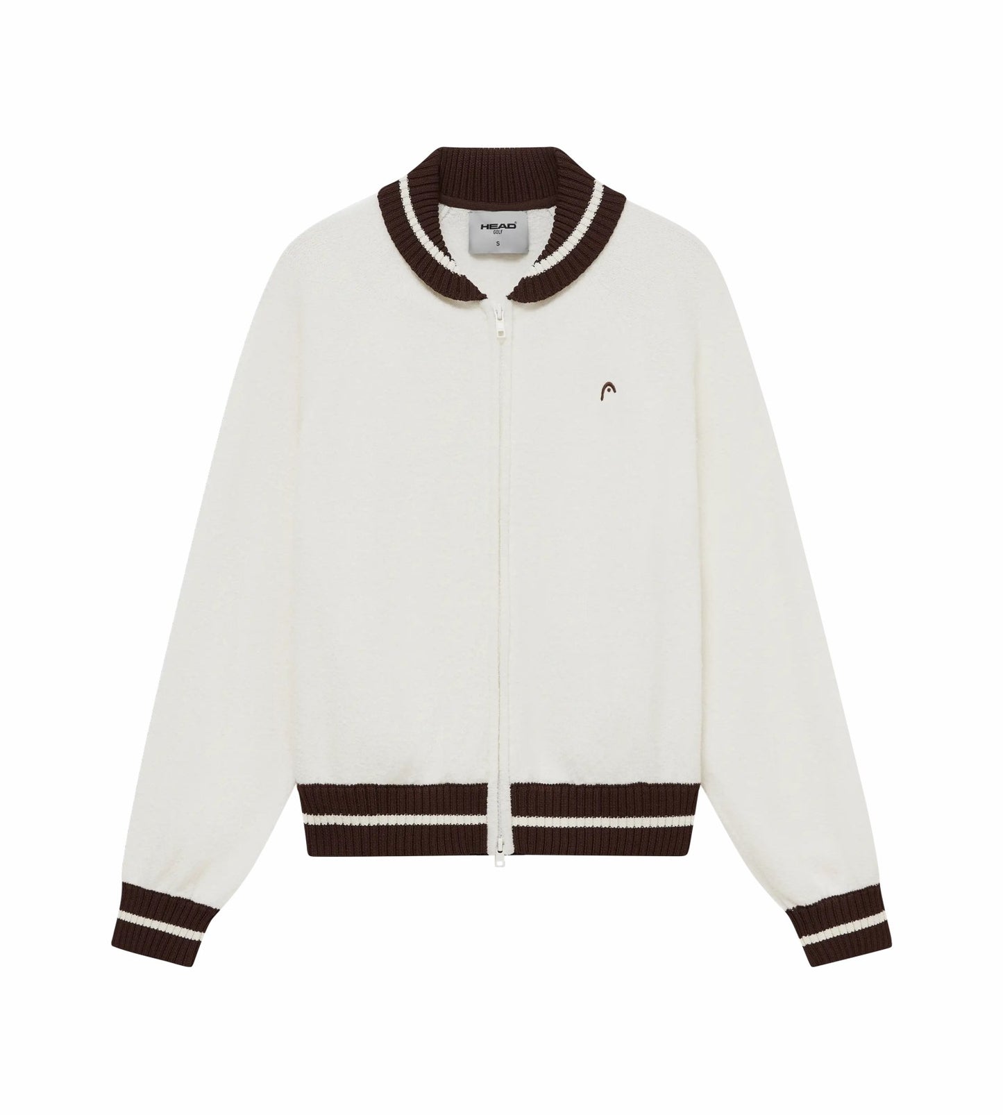 Head Golf Womens Knit Raglan Jacket - Cream