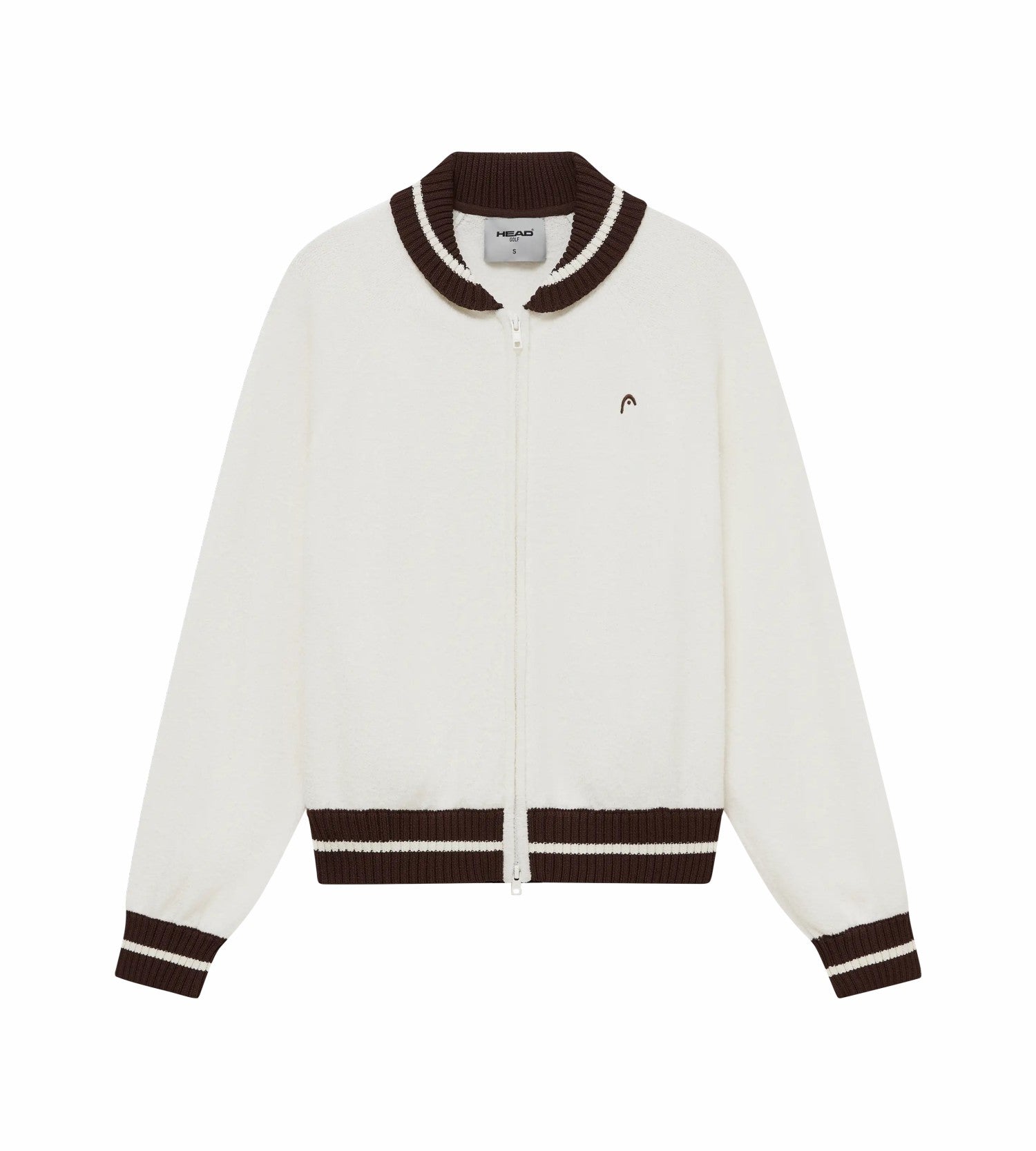 Head Golf Womens Knit Raglan Jacket - Cream