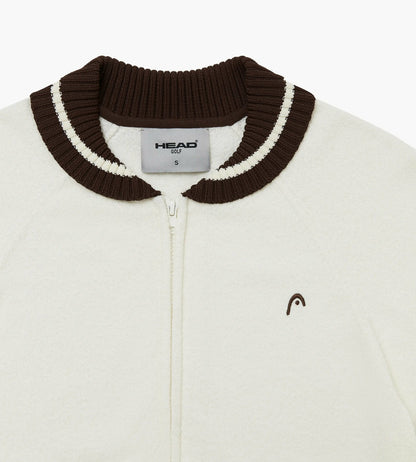 Head Golf Womens Knit Raglan Jacket - Cream