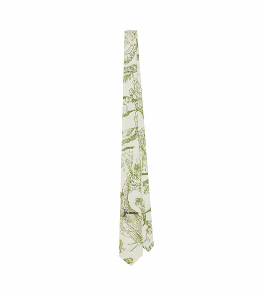 Head Golf Club Tie - Cream/Green/Forest