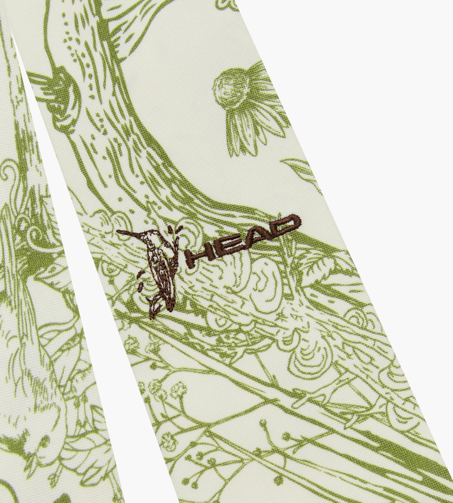 Head Golf Club Tie - Cream/Green/Forest