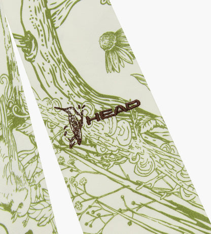 Head Golf Club Tie - Cream/Green/Forest
