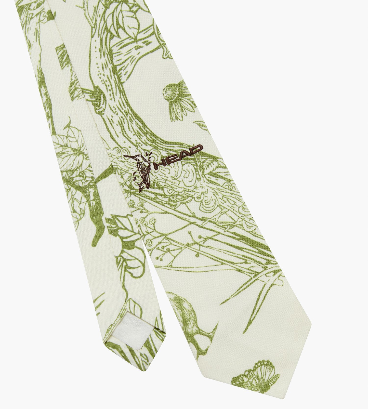 Head Golf Club Tie - Cream/Green/Forest