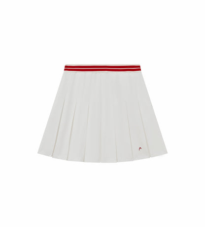 Head Golf Womens Box Pleat Skirt - Red-Cactus