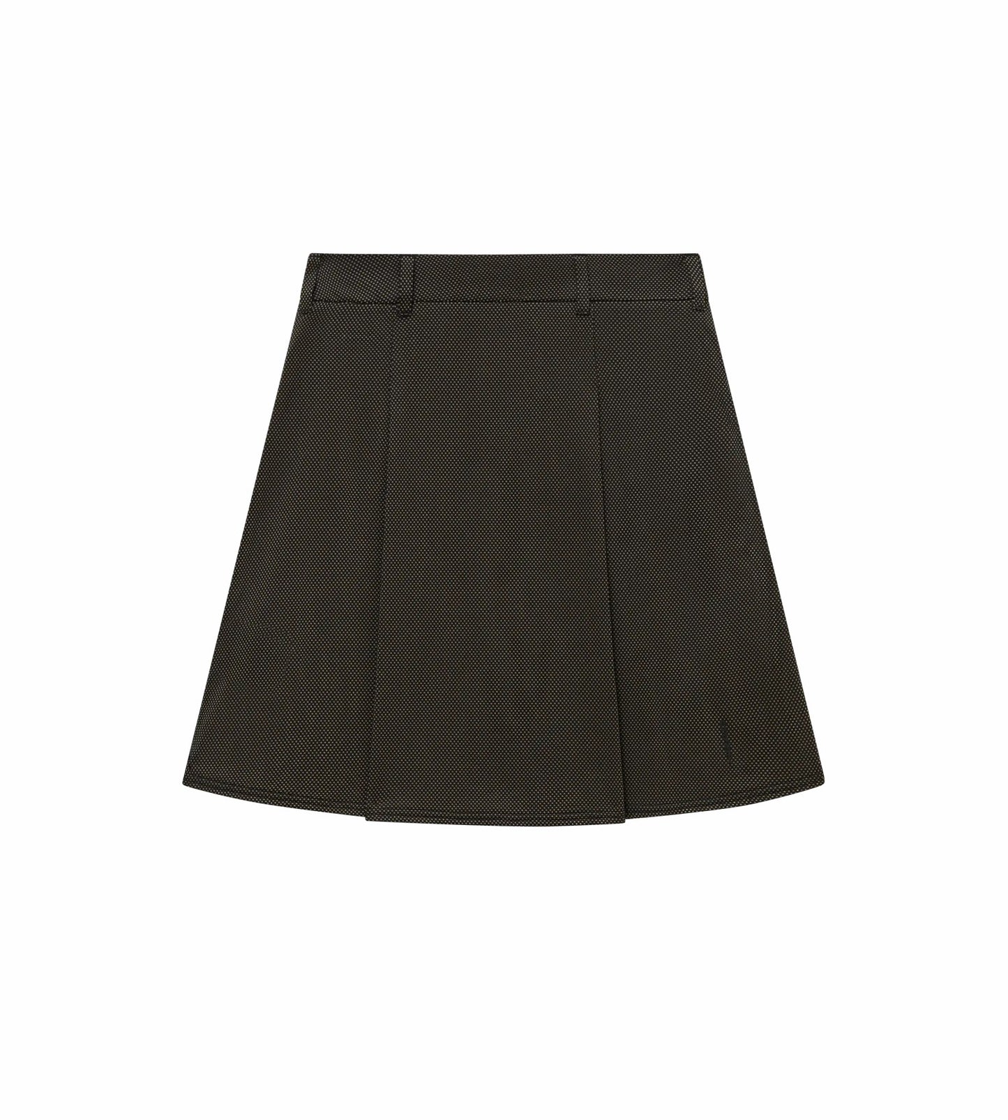 Head Golf Womens Bound Box Pleat Skirt - BROWN/MESH
