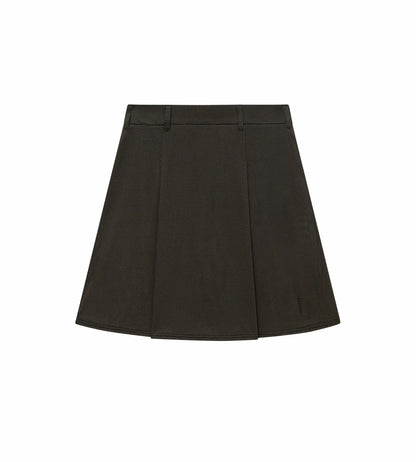 Head Golf Womens Bound Box Pleat Skirt - BROWN/MESH