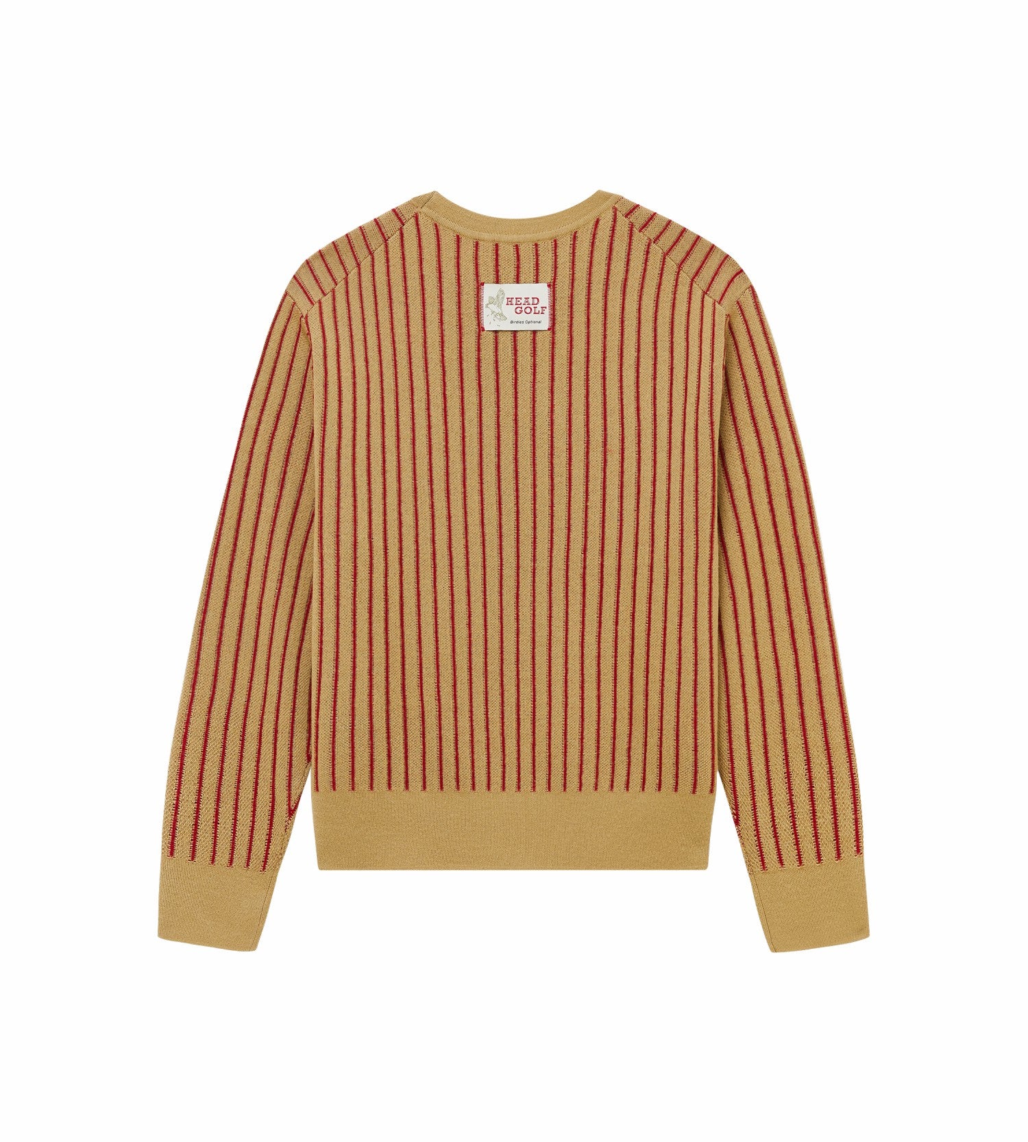 Head Golf Wool Crewneck Sweater - KHAKI