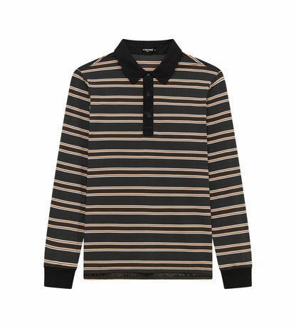 Head Golf Mens Vintage Polo - Black-vintage-stripe