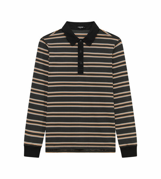 Head Golf Mens Vintage Polo - Black-vintage-stripe