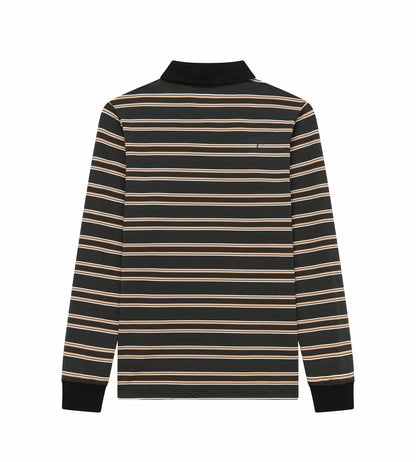Head Golf Mens Vintage Polo - Black-vintage-stripe