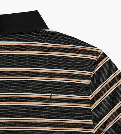 Head Golf Mens Vintage Polo - Black-vintage-stripe