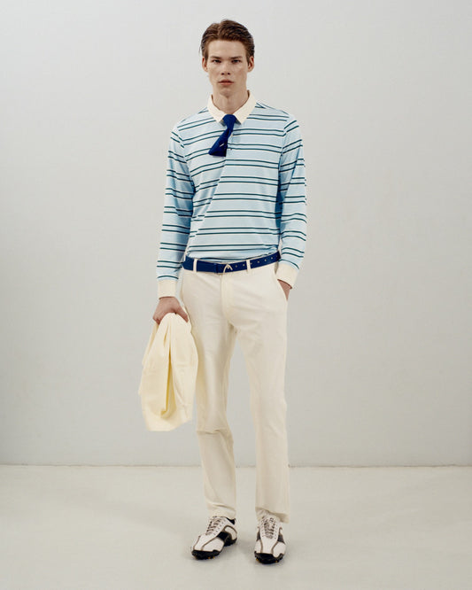 Head Golf Mens Vintage Polo - Blue-vintage-stripe