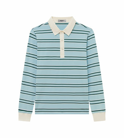 Head Golf Mens Vintage Polo - Blue-vintage-stripe