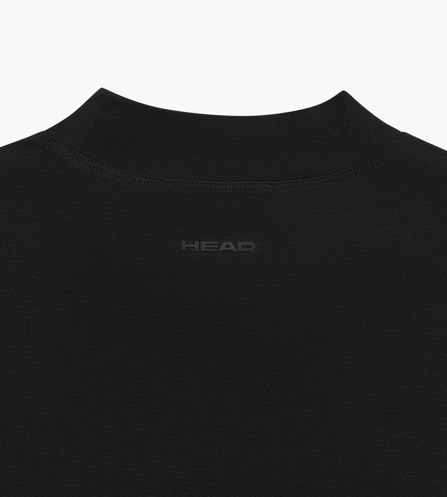 Head Golf Mens Mock Neck Short Sleeve - Black