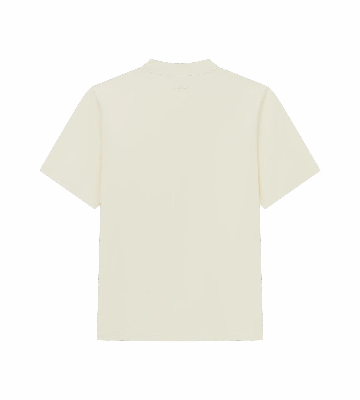 Head Golf Mens Mock Neck Short Sleeve - Cream