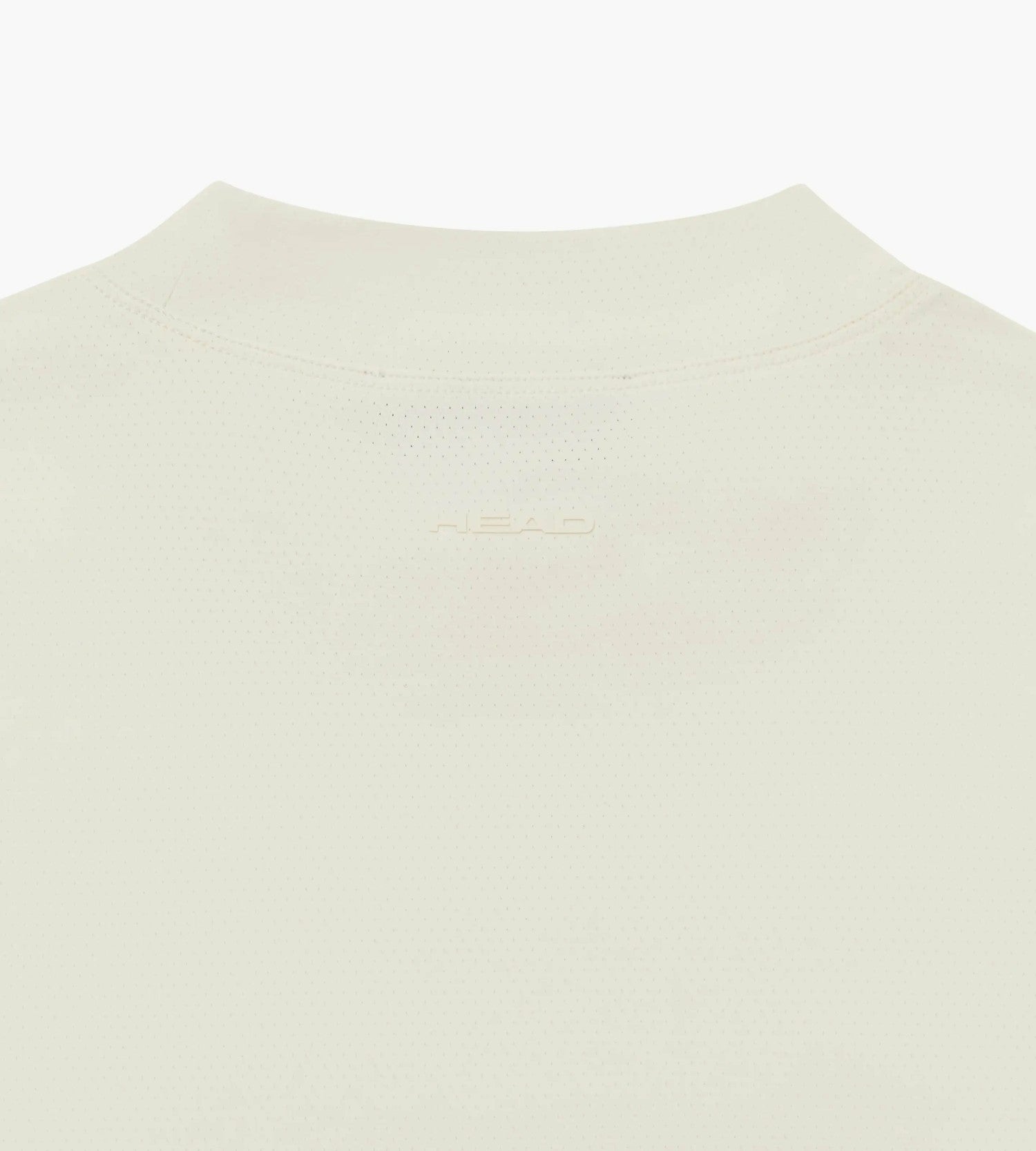 Head Golf Mens Mock Neck Short Sleeve - Cream