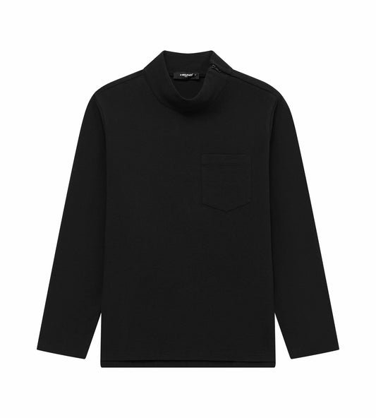 Head Golf Mens Zip Collar Sweatshirt - Black