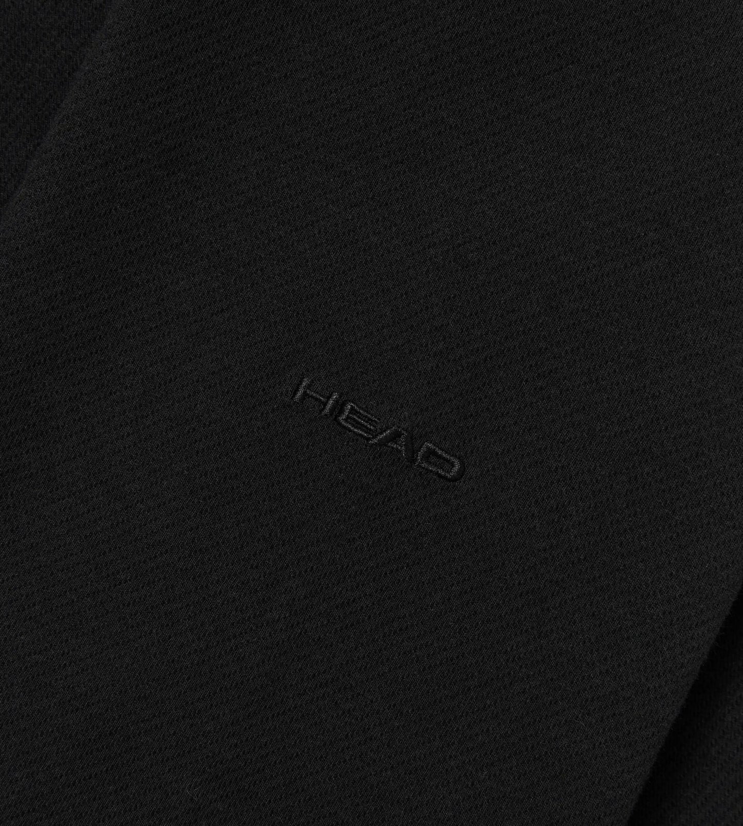 Head Golf Mens Zip Collar Sweatshirt - Black