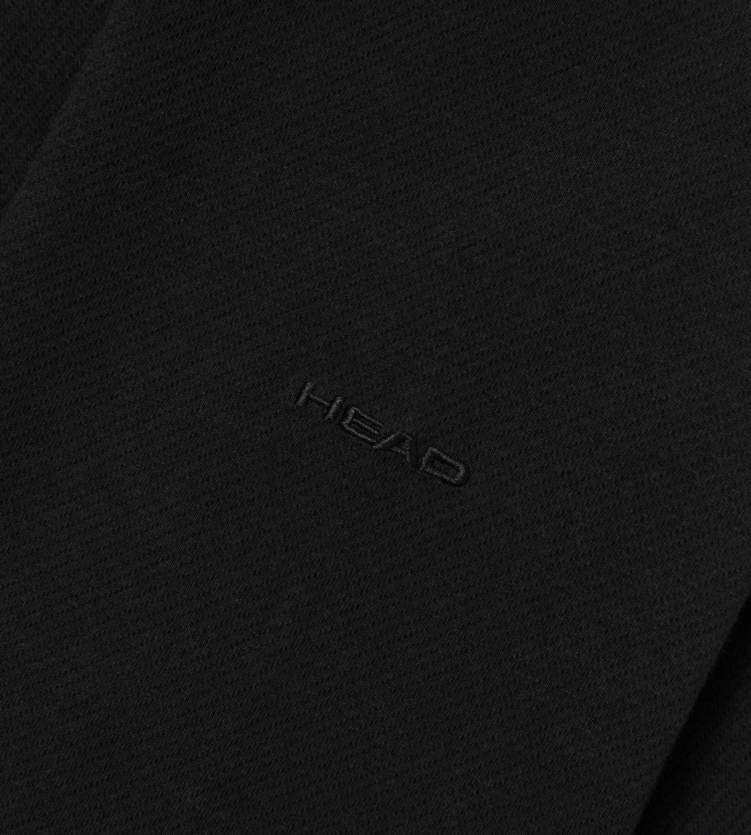 Head Golf Mens Zip Collar Sweatshirt - Black