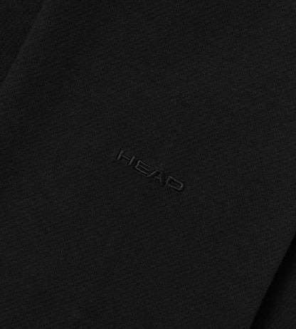 Head Golf Mens Zip Collar Sweatshirt - Black