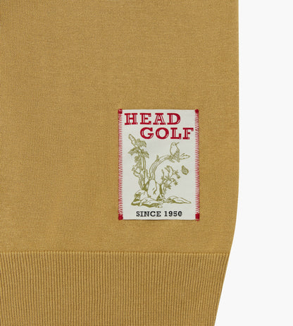 Head Golf Performance Tailored Cardigan - KHAKI