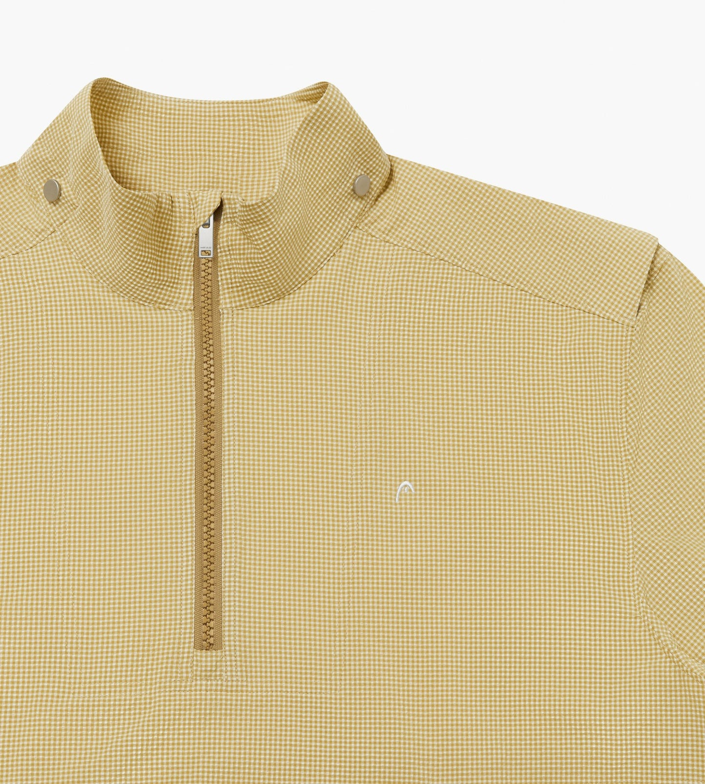 Head Golf Short Sleeve Anorak - CREAM/KHAKI