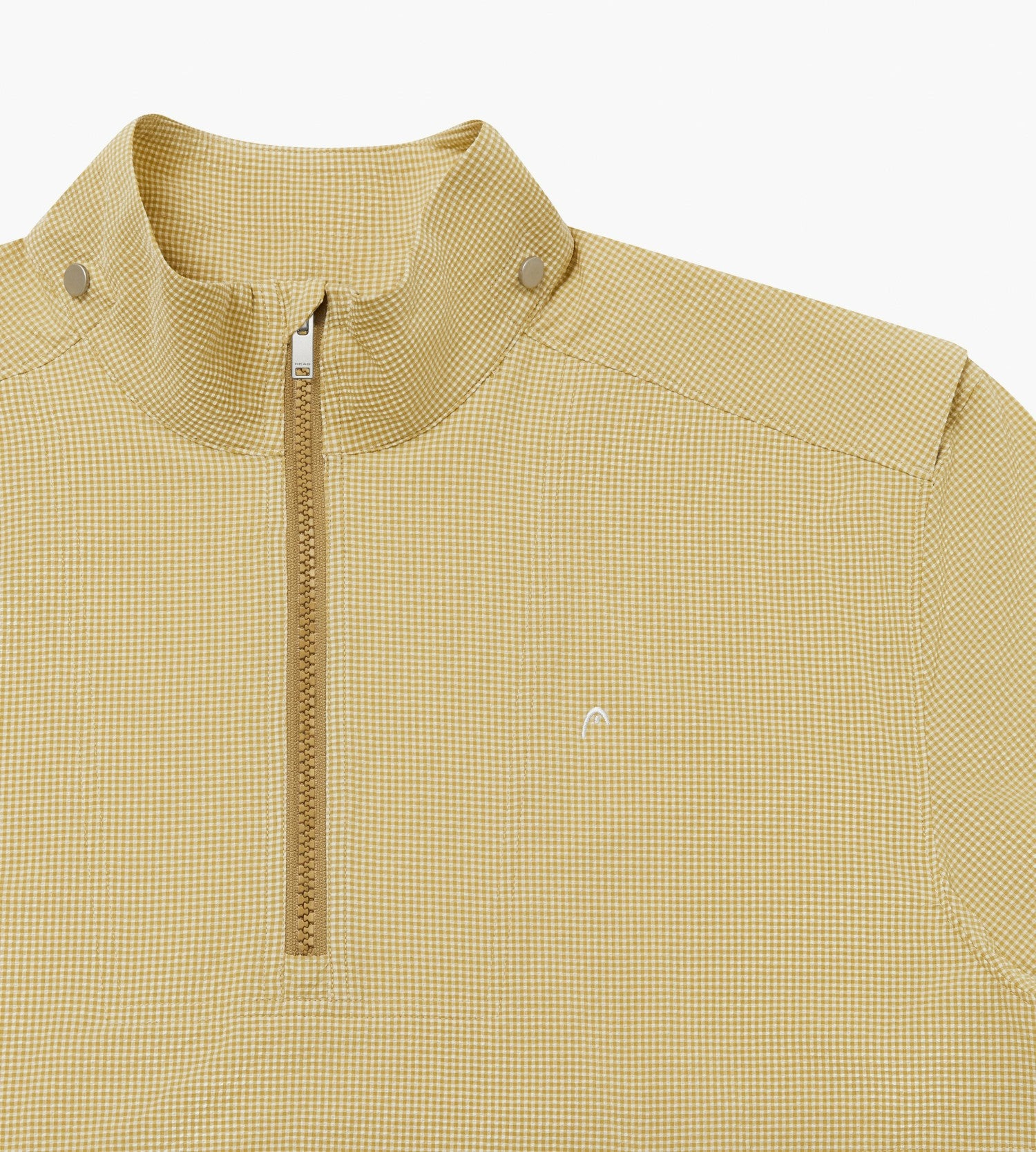 Head Golf Short Sleeve Anorak - CREAM/KHAKI