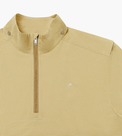 Head Golf Short Sleeve Anorak - CREAM/KHAKI