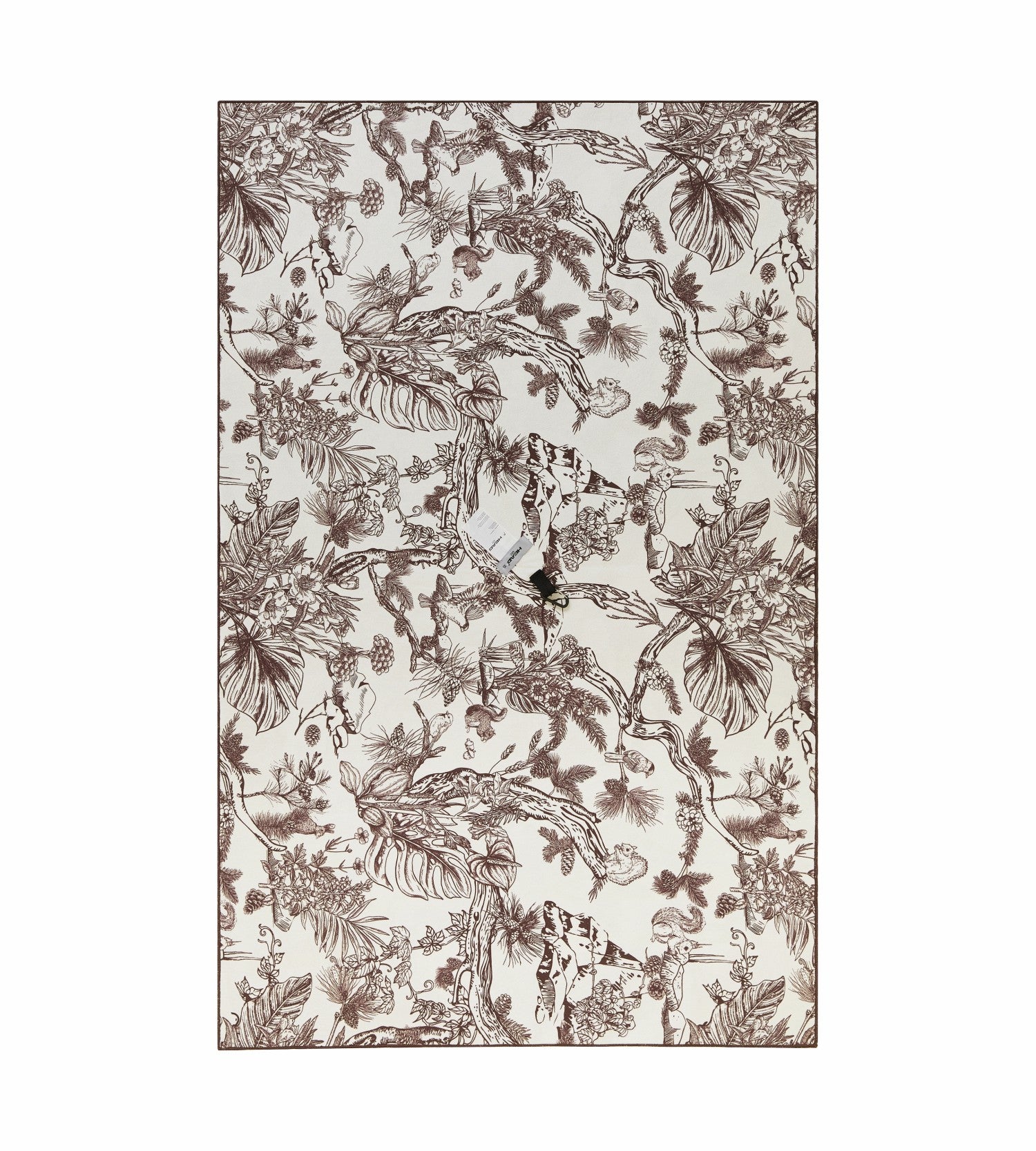 Head Golf Large Golf Towel - Brown-Botanical