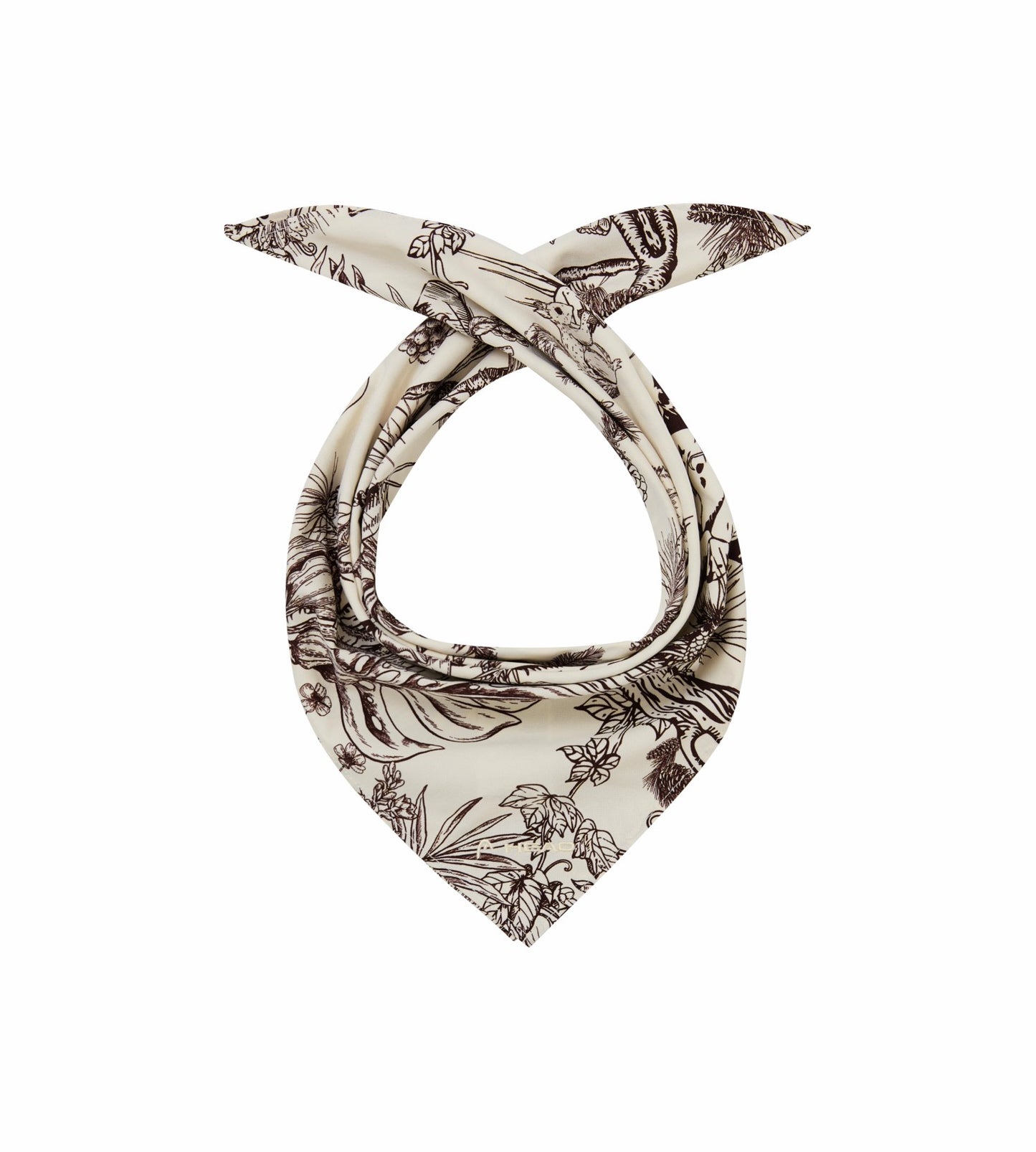 Head Golf Bandana - Brown-Botanical
