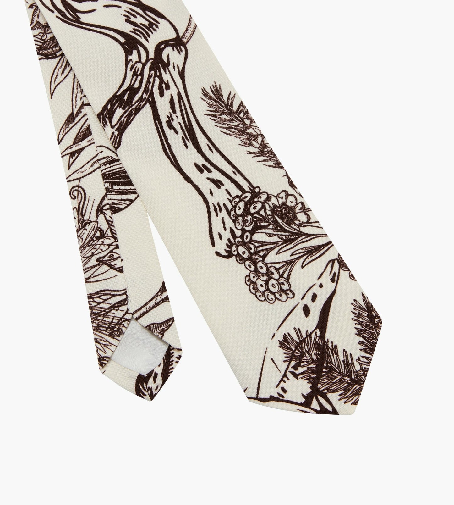 Head Golf Necktie - Brown-Botanical