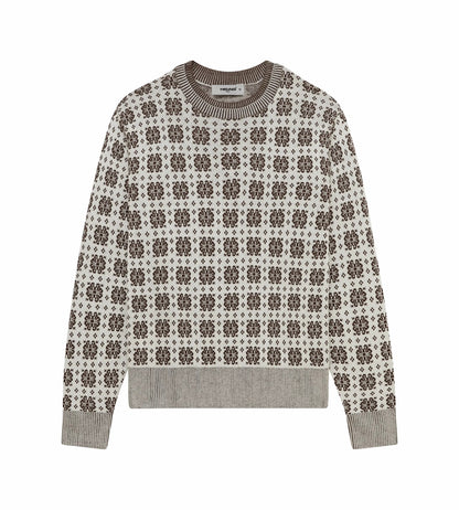 Head Golf Mens Knit Crewneck - Cream