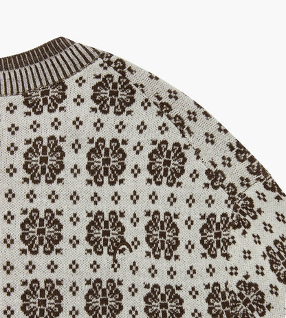 Head Golf Mens Knit Crewneck - Cream