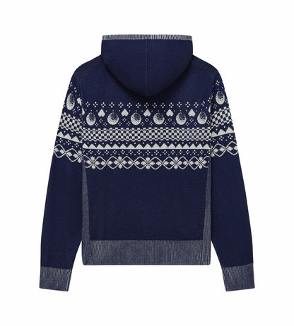 Head Golf Mens Knit Zip Hoodie - Navy