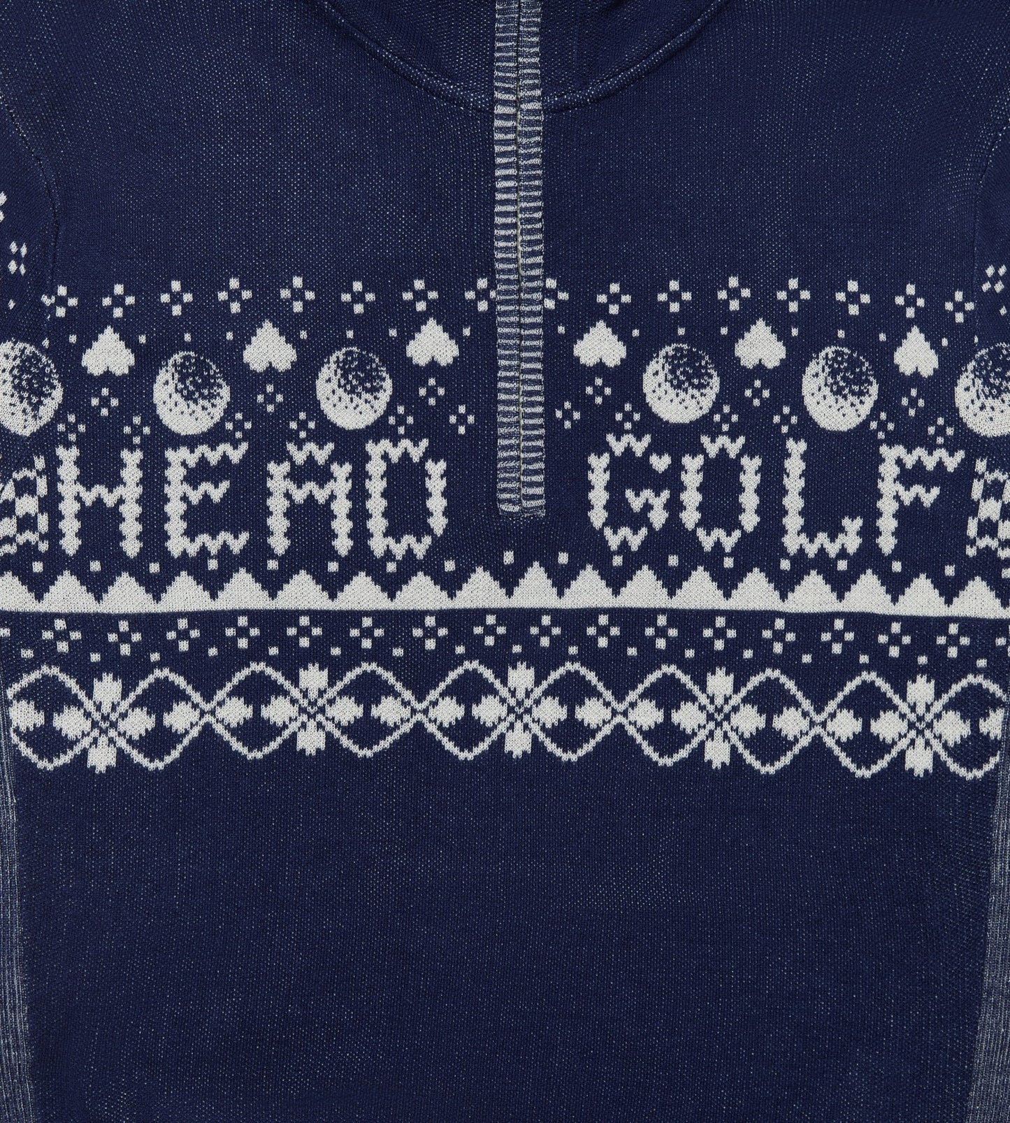 Head Golf Mens Knit Zip Hoodie - Navy