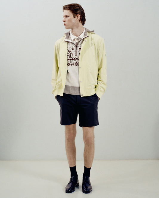 Head Golf Mens Knit Zip Hoodie - Cream