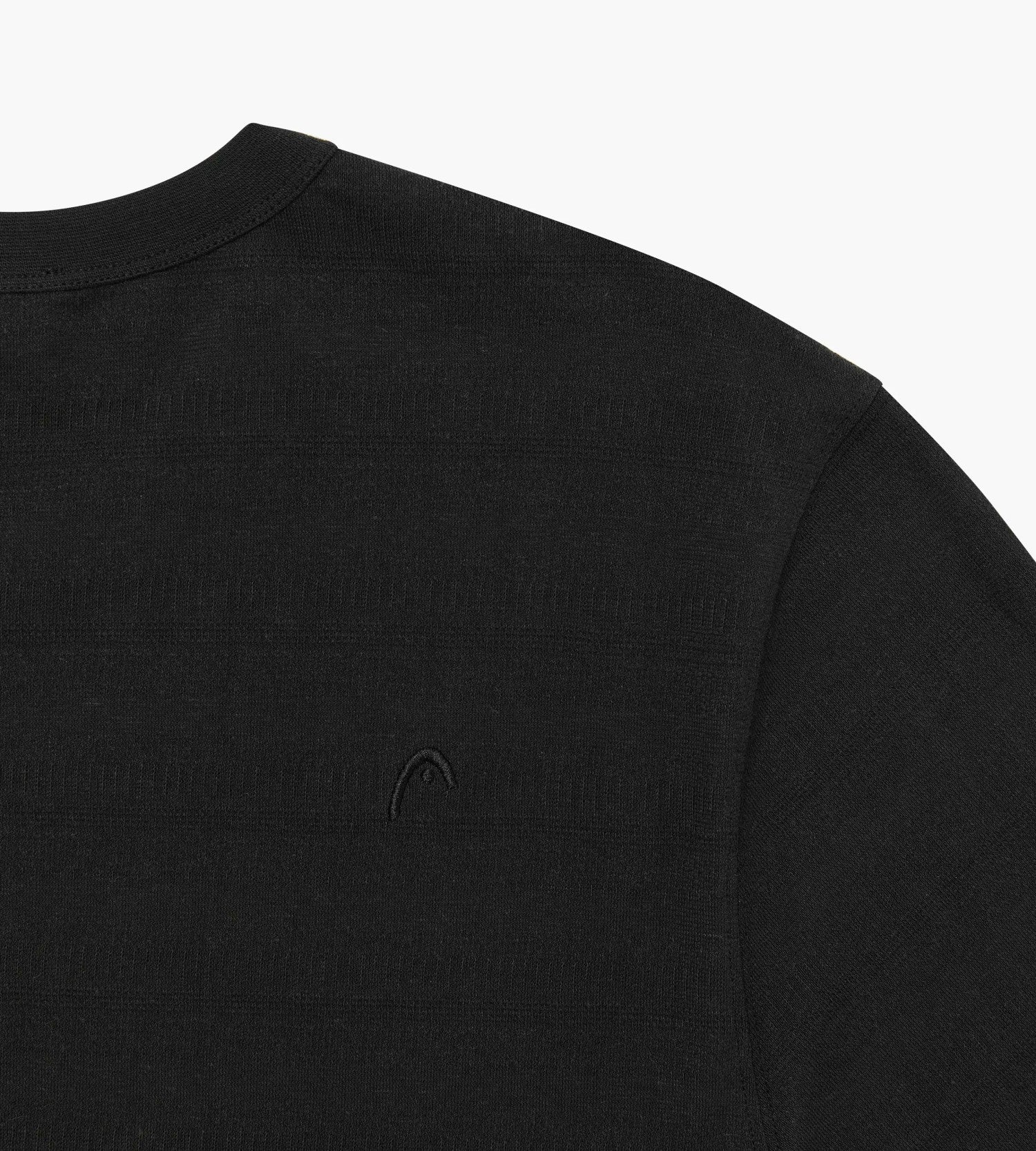 Head Golf Mens Tonal Jacquard Tee - Black
