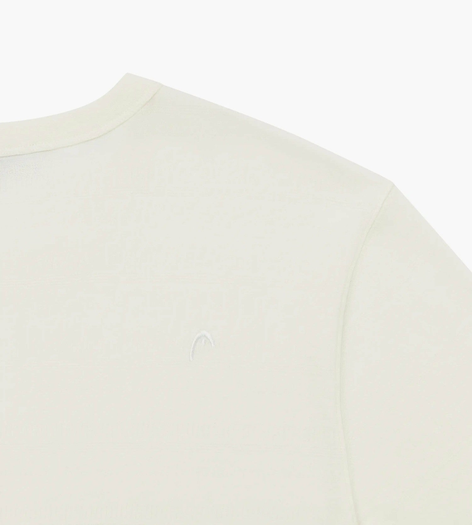 Head Golf Mens Tonal Jacquard Tee - Cream