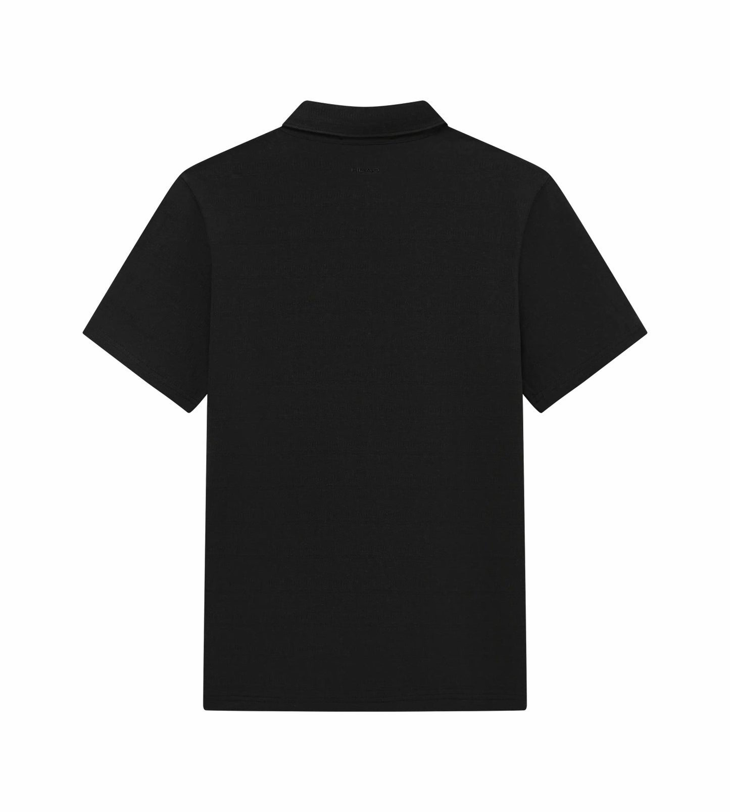 Head Golf Mens Tonal Jacquard Polo - Black
