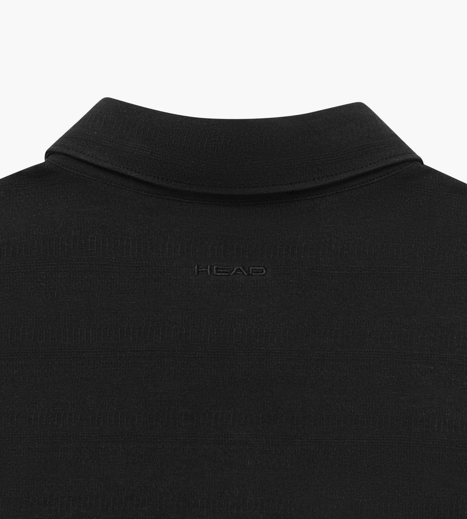 Head Golf Mens Tonal Jacquard Polo - Black