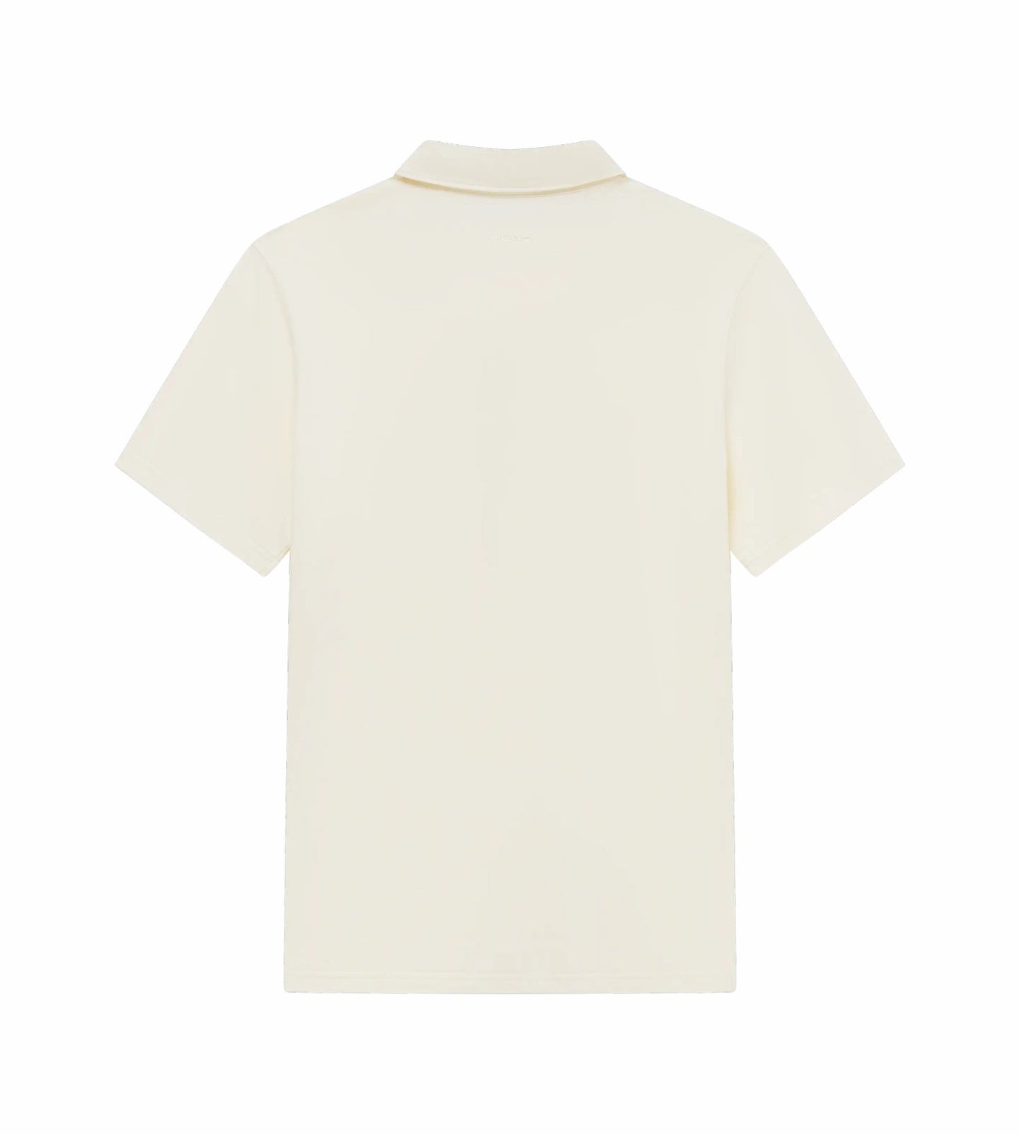 Head Golf Mens Tonal Jacquard Polo - Cream