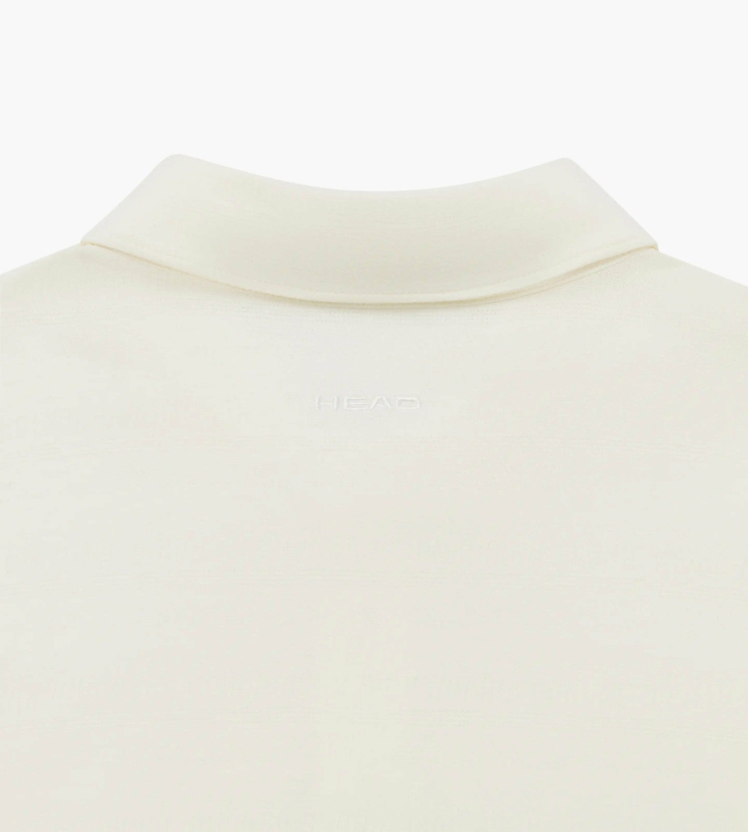Head Golf Mens Tonal Jacquard Polo - Cream