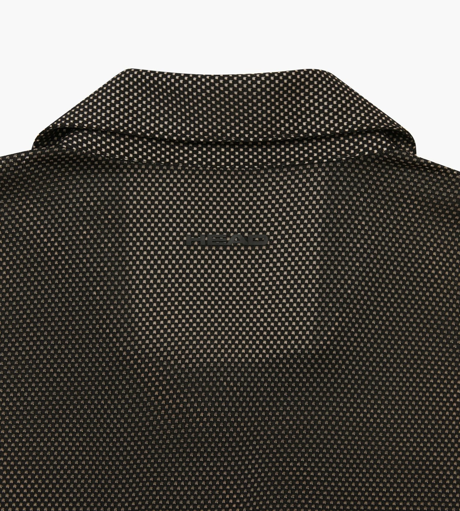 Head Golf Womens Tie Collar Top - BROWN/MESH