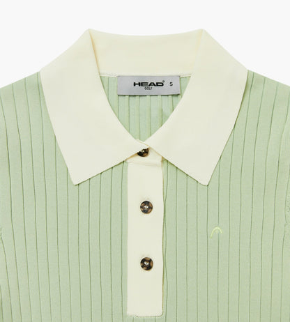 Head Golf Womens Signature Knit Polo - Mint
