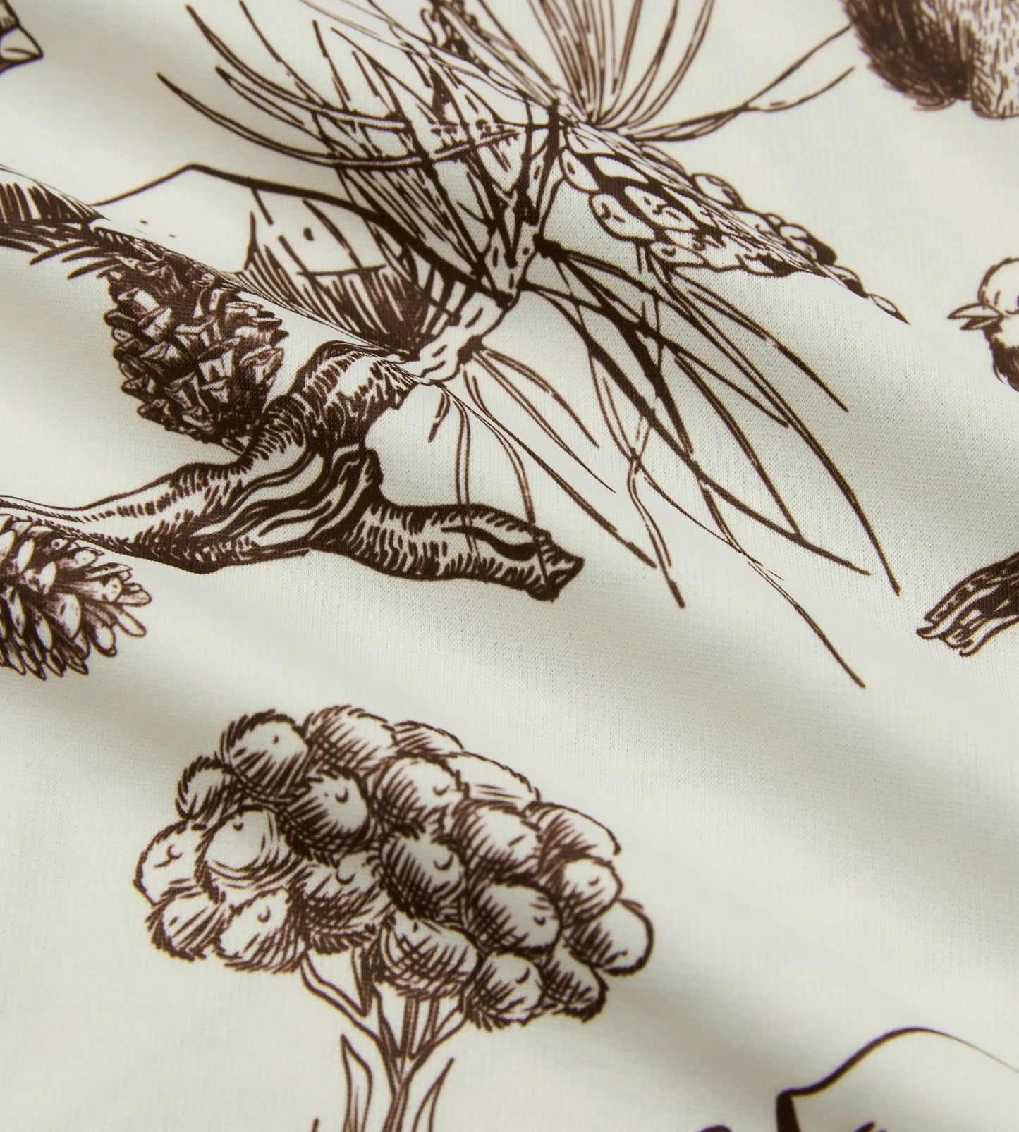 Head Golf Womens Printed Polo - Brown-Botanical