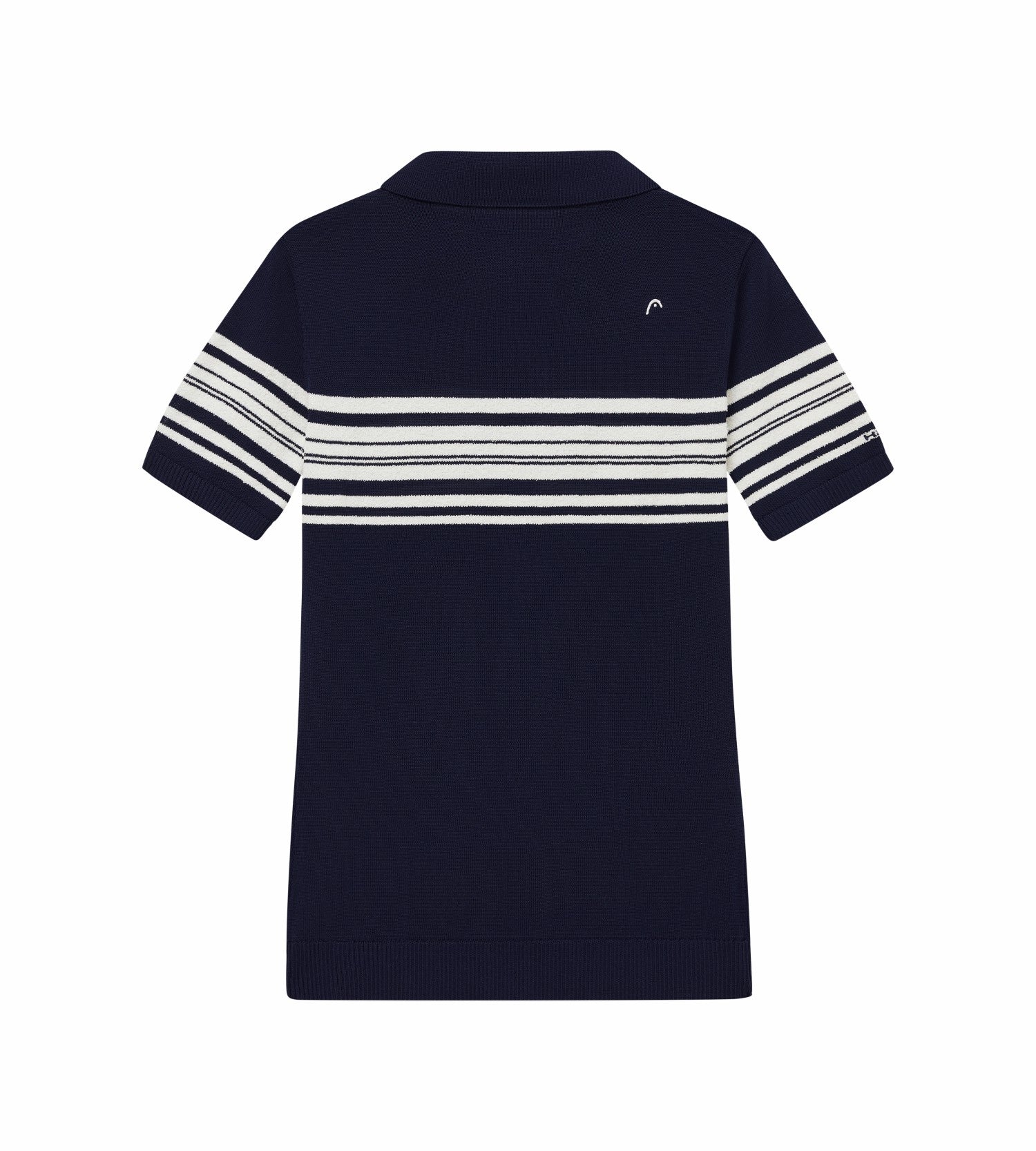 Head Golf Womens Stripe Knit Polo - Navy
