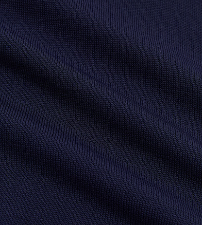Head Golf Womens Stripe Knit Polo - Navy