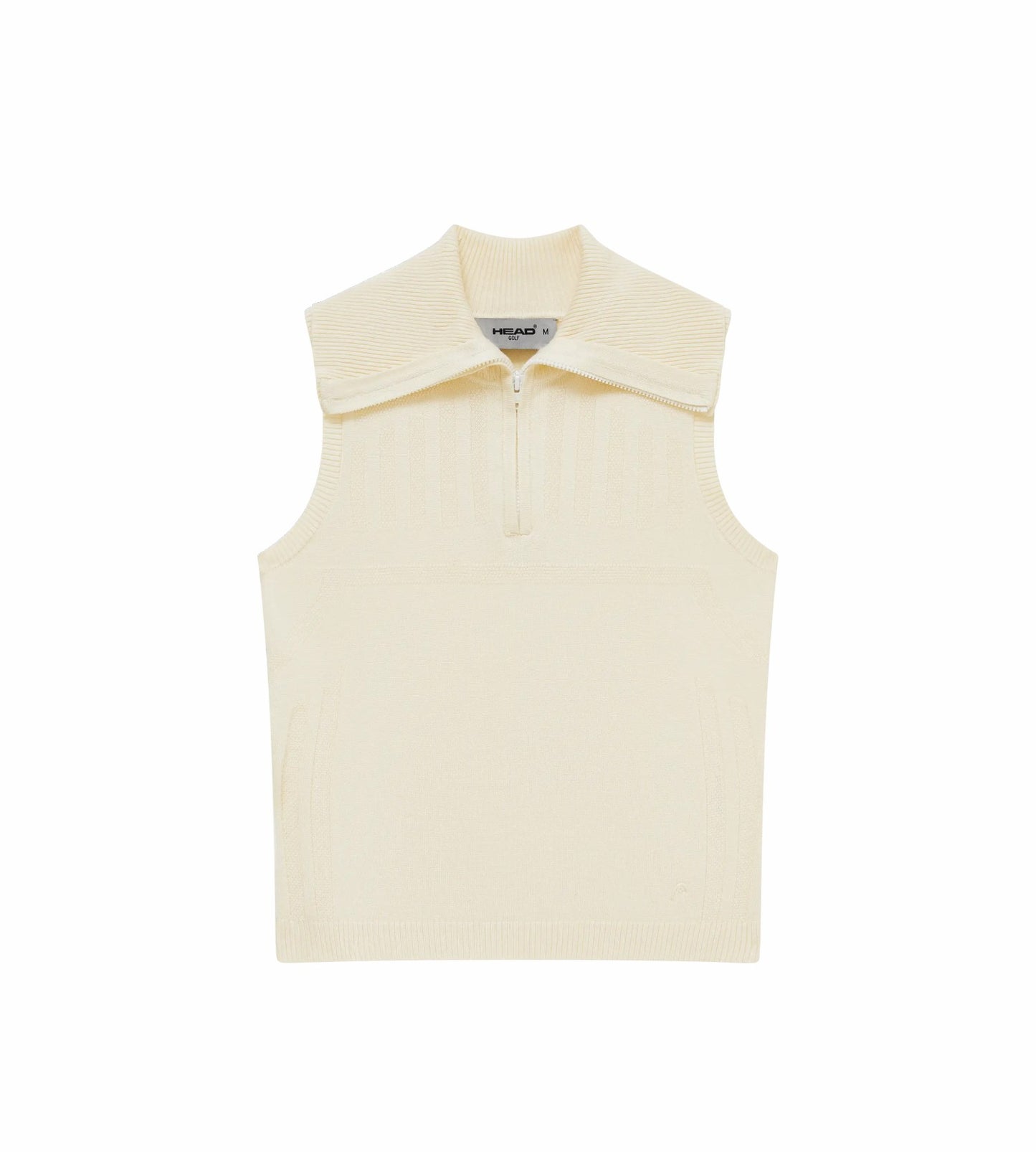 Head Golf Womens Performance Quarter Zip Top - Cream