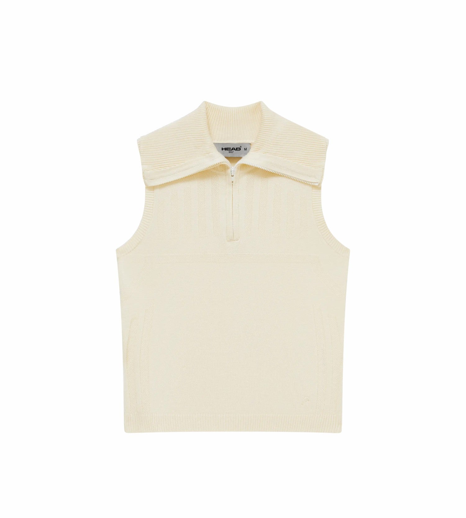 Head Golf Womens Performance Quarter Zip Top - Cream