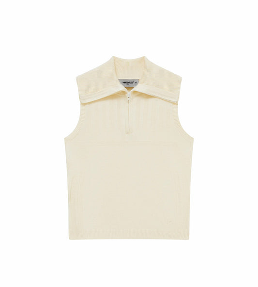 Head Golf Womens Performance Quarter Zip Top - Cream